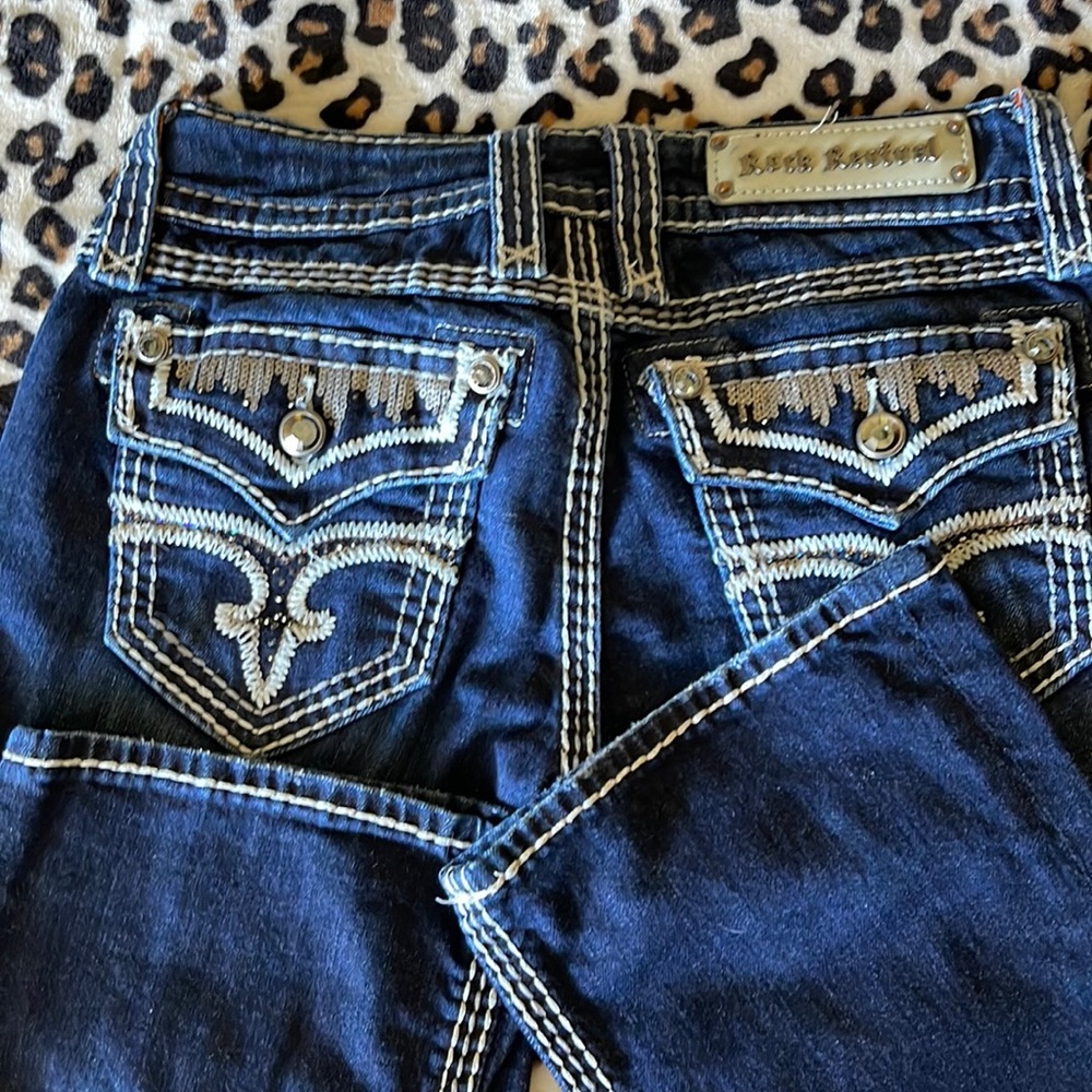 Rock Revival Jeans size 27 with 34” inseam
